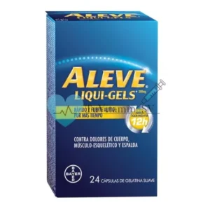 Aleve Liqui-gels EXTRA FUERTE 24 Cápsulas